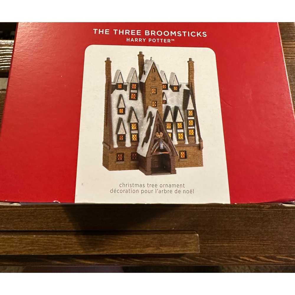 SOLD-HALLMARK- 3 BROOMSTICKS ornament 2021-New